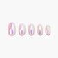 POMI Pearl Finish Waterproof Fingernails Rainbow at Squaw Press On Nails