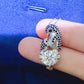 2 Carat Moissanite 925 Sterling Silver Necklace