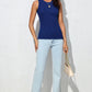 Round Neck Sleeveless Tank