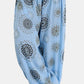 Full Size Ruched High Waist Printed Pants