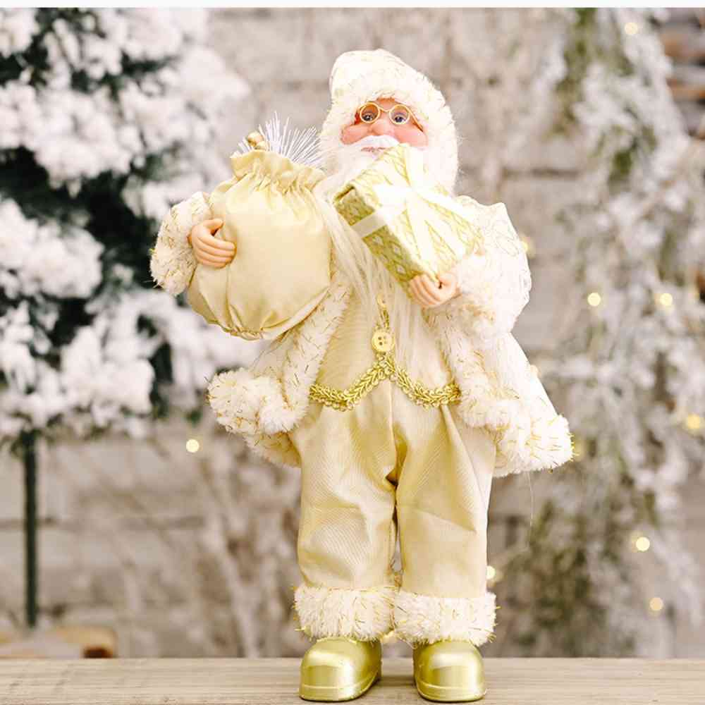 Santa Claus Decor Gnome 11.8" H x 7.9" W