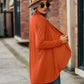 Full Size Open Front Long Sleeve Cardigan