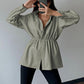Snap Down Collared Jacket
