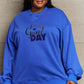 Simply Love Full Size Drop Shoulder GAME DAY Graphic Sweatshirt