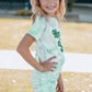 KIDS YOUTH Little Girls Printed Letter Graphic Lounge Set SZ 4Y-11Y