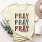 Letter Graphic Round Neck Short Sleeve T-Shirt