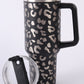 Mugie 40 Oz Leopard Stainless Steel Tumbler in Assorted Colors