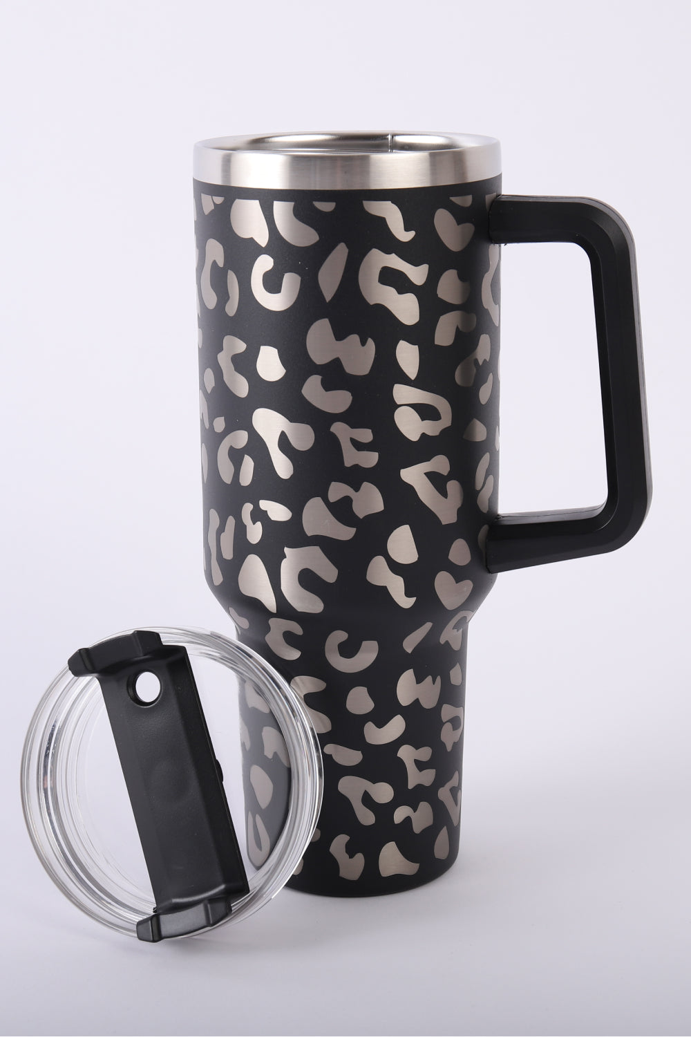 Mugie 40 Oz Leopard Stainless Steel Tumbler in Assorted Colors