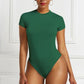 Round Neck Short Sleeve Bodysuit
