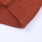 Women's Full SIze Brown Woven Open Front Longline Cardigan with Pockets