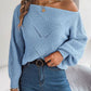 NotSoBasic Openwork Long Sleeve Sweater