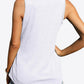 CHICbabe Full Size Curved Hem Square Neck Tank