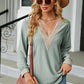 V-Neck Long Sleeve T-Shirt