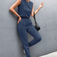 HANNAH BELL Sleeveless Top and Joggers Set