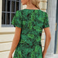Square Neck Short Sleeve T-Shirt