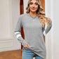 Round Neck Long Sleeve Top