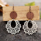 Geometric Cutout Dangle Earrings