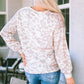 Beauteous Round Neck Color Block Dropped Shoulder Tee