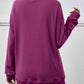 Dropped Shoulder Sweatshirt with Pockets