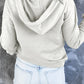 Full Size Dropped Shoulder Long Sleeve Hoodie with Pocket