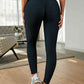YogaAthletics Textured High Waist Active Black Leggings