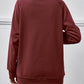 Round Neck Long Sleeve Sweatshirt