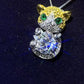 2 Carat Moissanite 925 Sterling Silver Necklace