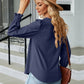 Full Size Square Neck Puff Sleeve Blouse