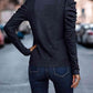 Full Size Decorative Button Puff Sleeve T-Shirt