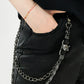 Double Layer Alloy Chain Belt
