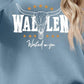 Graphic Round Neck Dropped Shoulder Sweatshirt