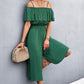 Women's Spaghetti Strap Layered Jumpsuit