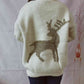 Christmas Reindeer Round Neck Long Sleeve Sweater