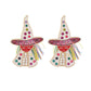 Halloween Witch Rhinestone Alloy Earrings