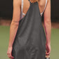 Pocketed Spaghetti Strap Romper