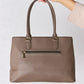 David Jones Structured Leather Handbag