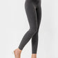 EMMA & ELLA Wide Waistband Cropped Active Leggings