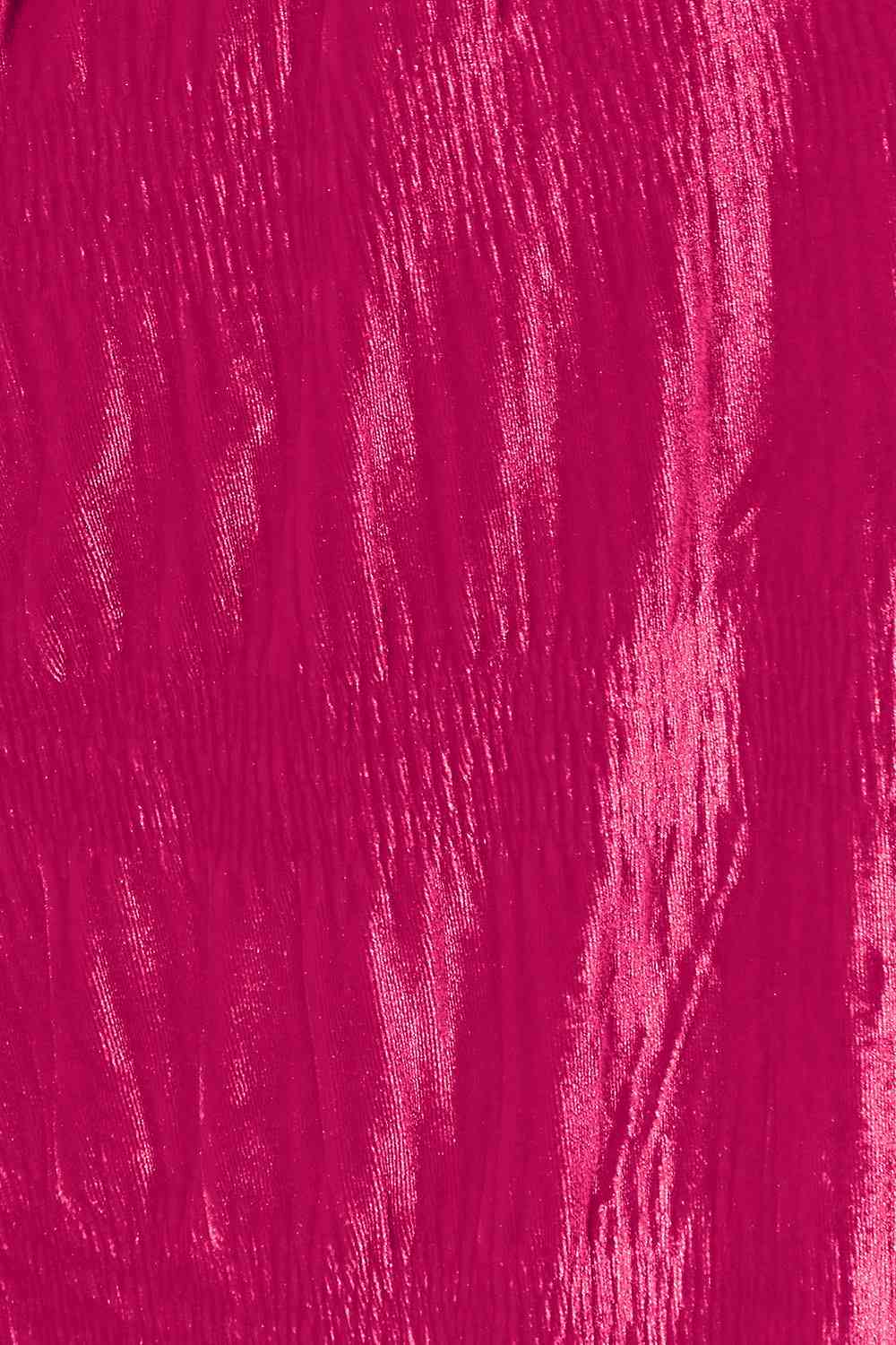 Double Take Full Size High Waist Tiered Shirring Velvet Wide Leg Pants *