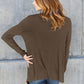 Basic Bae Full Size Open Front Long Sleeve Cover Up Cardigan