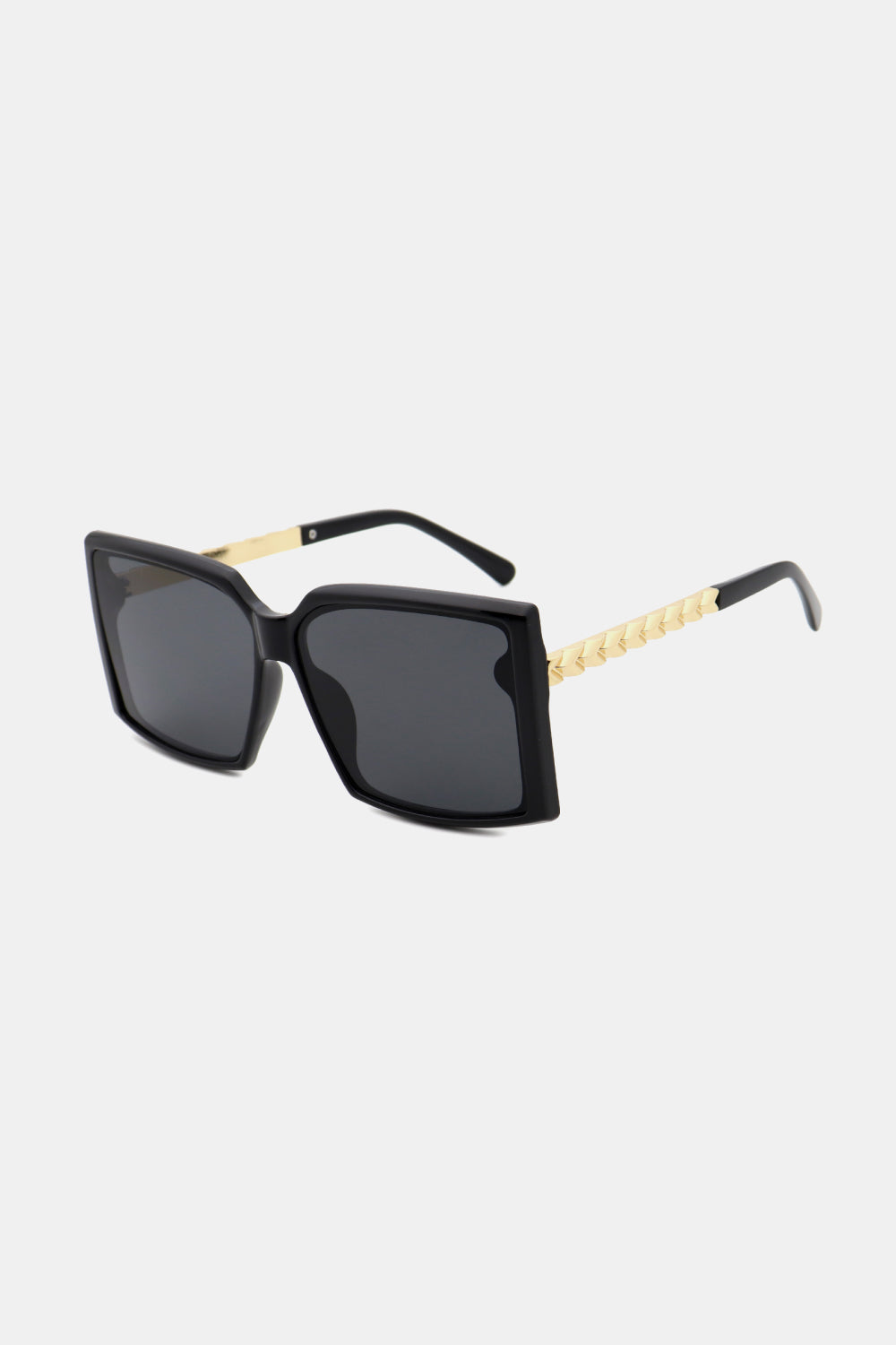 HANNAH MEA Polycarbonate Frame Square Sunglasses