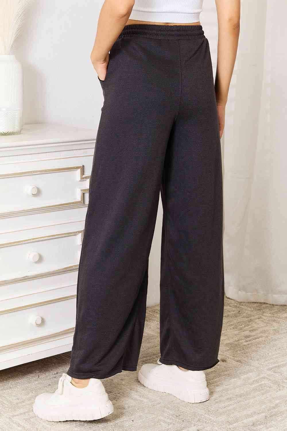 Basic Bae Wide Leg Pocketed Pants *