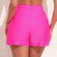 HANNAH MEA Drawstring Waist Swim Shorts
