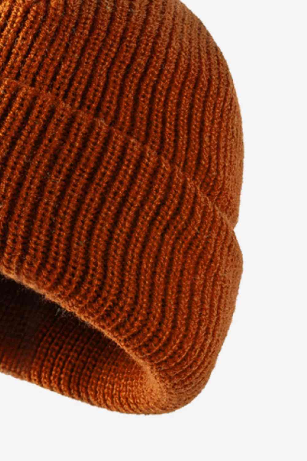 CHIC HATZ Calling For Winter Hat Rib-Knit Beanie