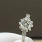 1 Carat Moissanite 925 Sterling Silver Ring 💜