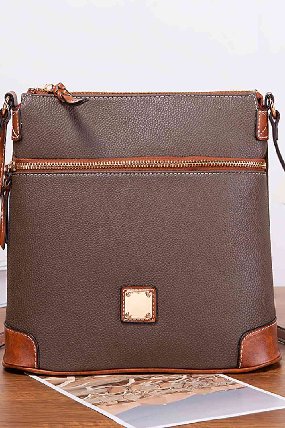 Dainty Jean PU Leather Crossbody Bag