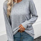 Round Neck Long Sleeve T-Shirt