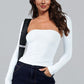 Beauteous Cutout Raglan Sleeve Bolero and Tube Top