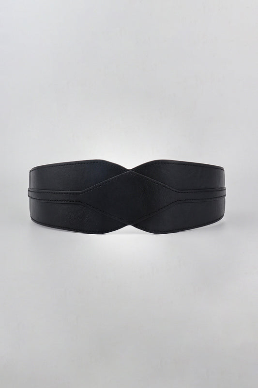 So You Elastic Wide PU Belt