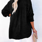 Full Size Buttoned Long Sleeve Blouse