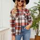 Collared Plaid Shacket